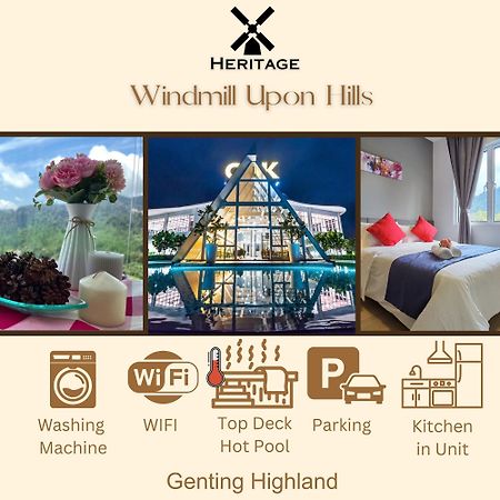 Windmill Upon Hills Luxurious Sky Villa 360 Sky Pool Heated Pool Mountainous Genting View Genting Highland By Heritage Genting Highlands Kültér fotó